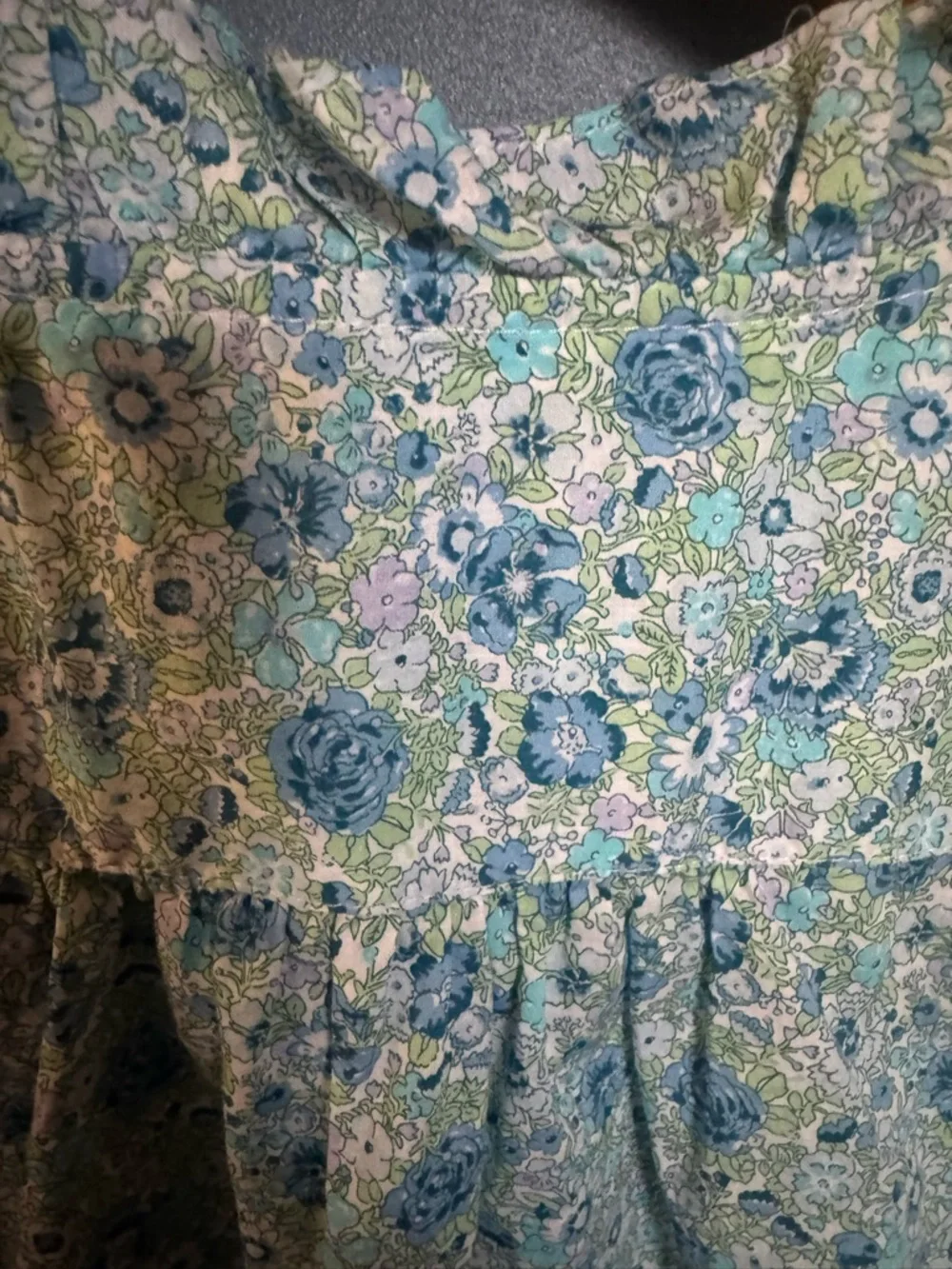 J.‎ Crew x Liberty London Puff-sleeve Amelie Floral Blouse Top